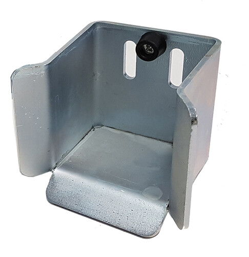 Uchwyt najazdu bramy przesuwnej do profilu belki 80mm x 80mm